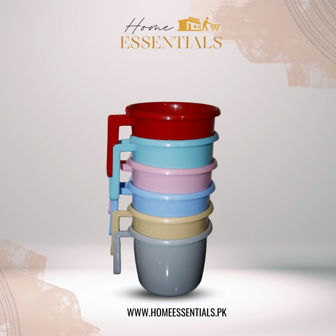 Plastic Bath Mug Home Essentials