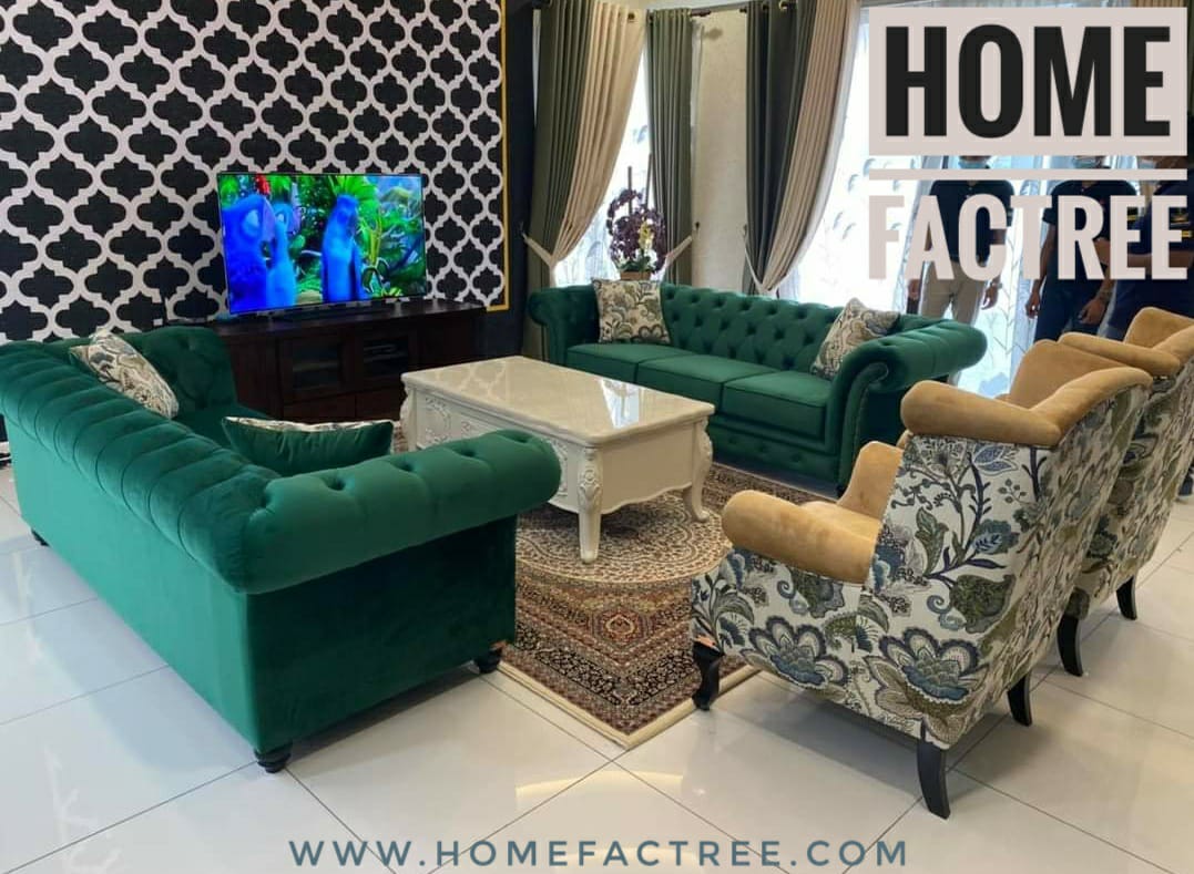 llyan Sofa green collection Online Furniture Islamabad