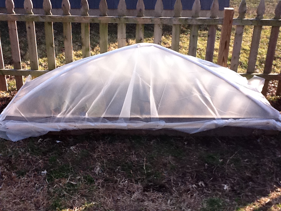 How to Make an Easy Hoop House For Your Garden Box Hoop There It Is