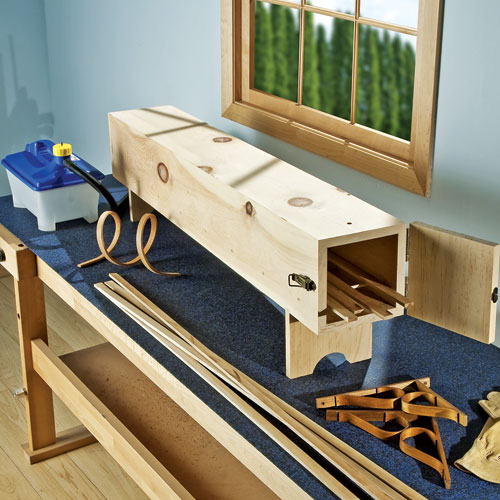 Wood Bending Made Simple Rockler's Kit for Steam Bending Wood