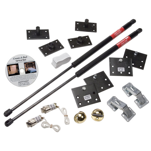 Hideaway Beds DIY Style With Create a Bed Murphy Bed Kit from Rockler