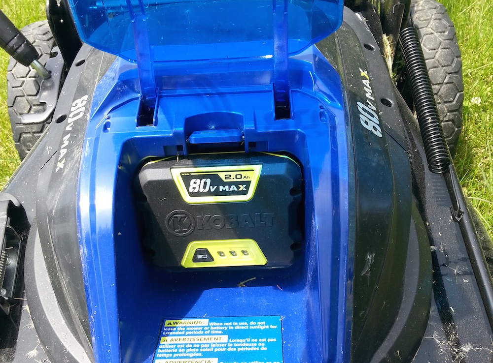 Kobalt 80v Mower and 80v String Trimmer