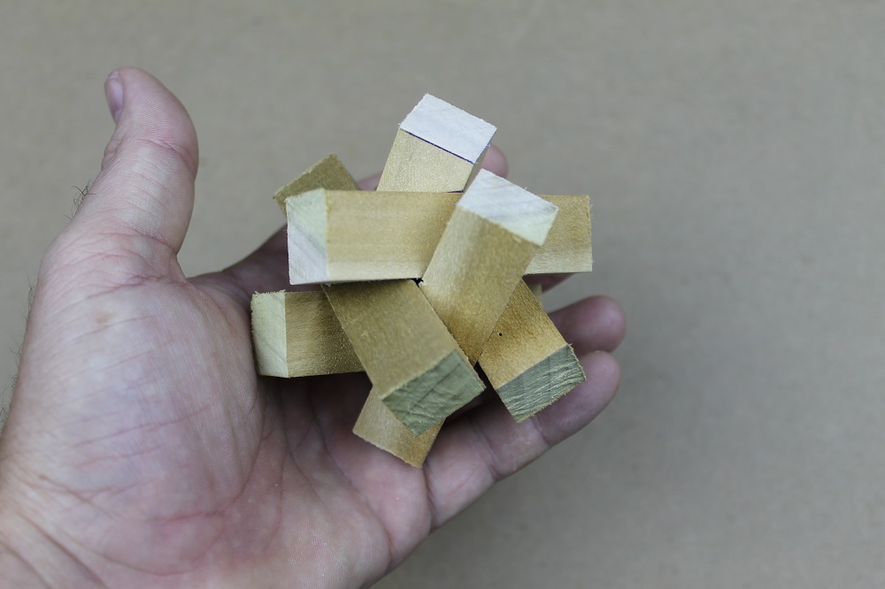 How To Make A Wooden Star Puzzle Home Fixated