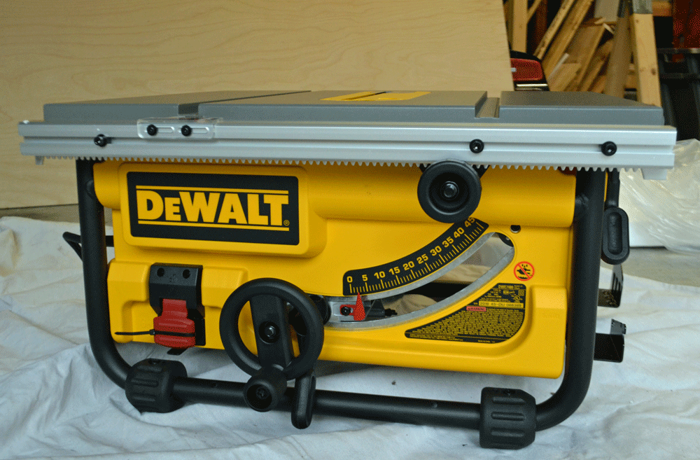 DeWalt 10" Compact Jobsite Table Saw DWE7480 Tool Review and
