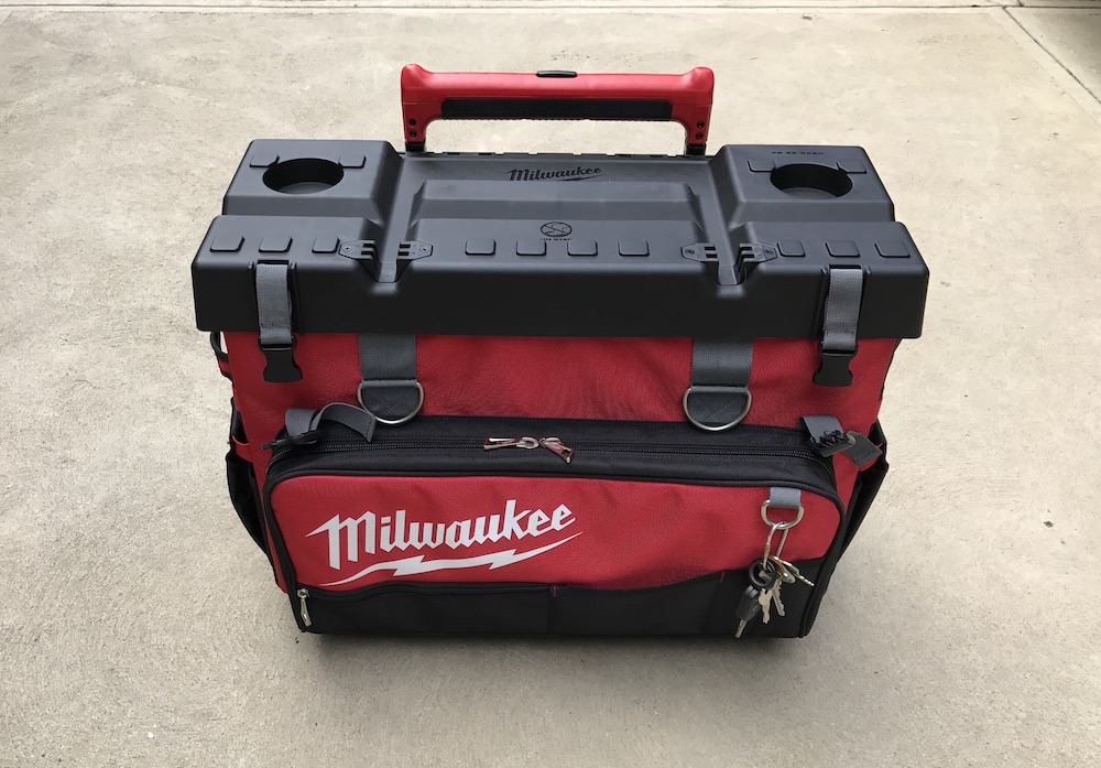 Milwaukee Hardtop Rolling Bag Pack It Up And Roll On Home Fixated