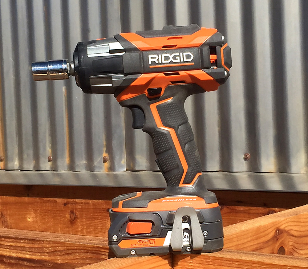 The Ridgid Impact Wrench - GEN5X Cordless Edition, is a Heavy Hitter