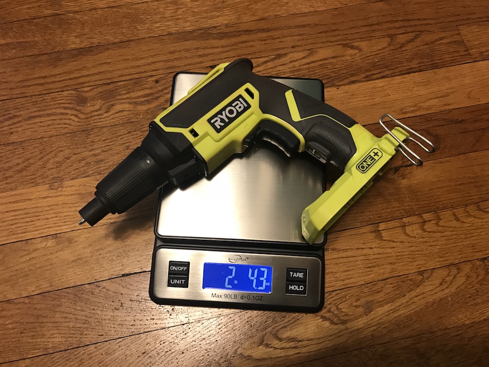 Ryobi ONE+ Drywall Screw Gun Review Brushless, Green And Serene