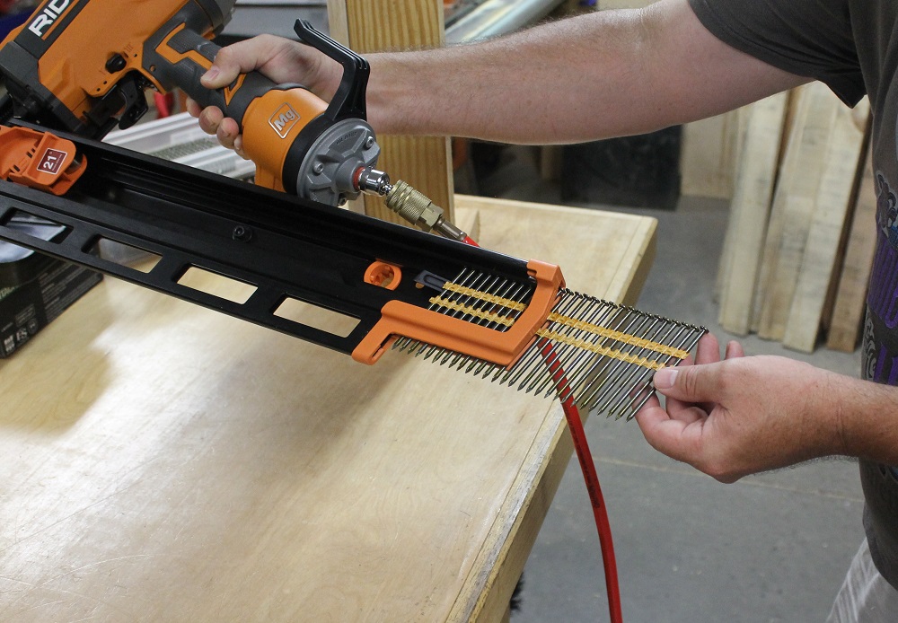 Hitting The Nail On The Head Ridgid R350RHF 31/2” Framing Nailer