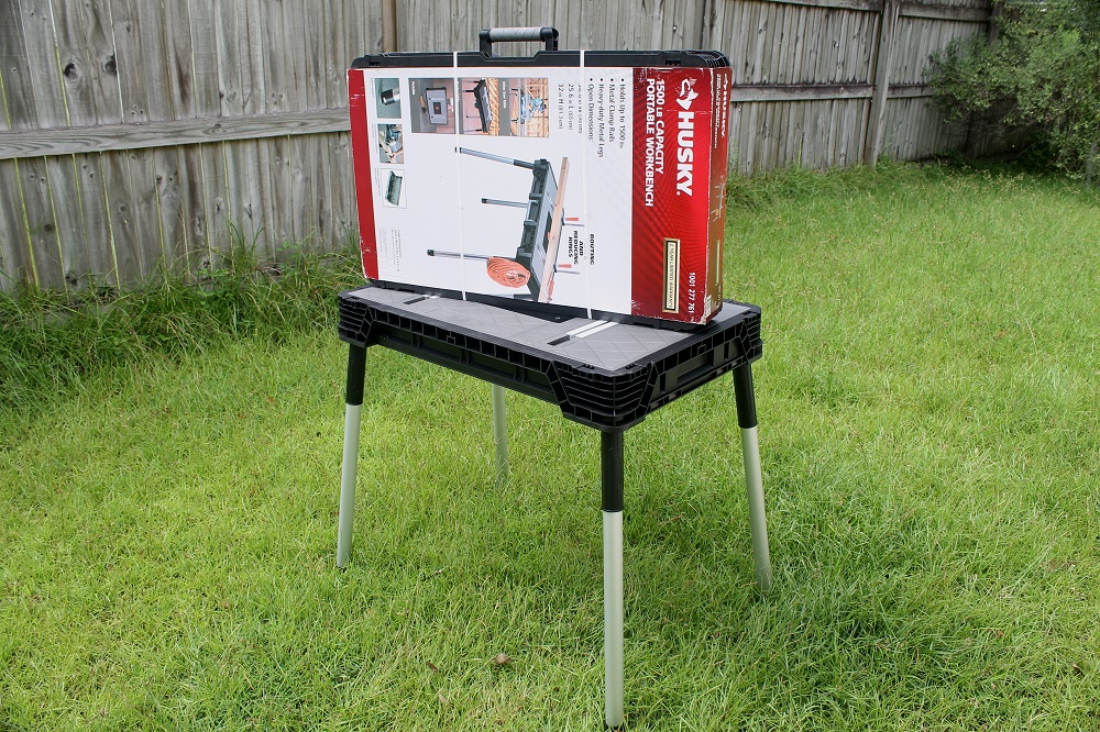 Husky Portable Job Site Workbench, Used For Sale In, 48 OFF