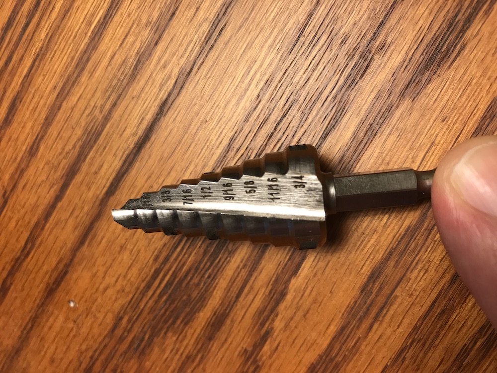 Diablo Step Drill Bits Review Making Holes With An Impact Home Fixated