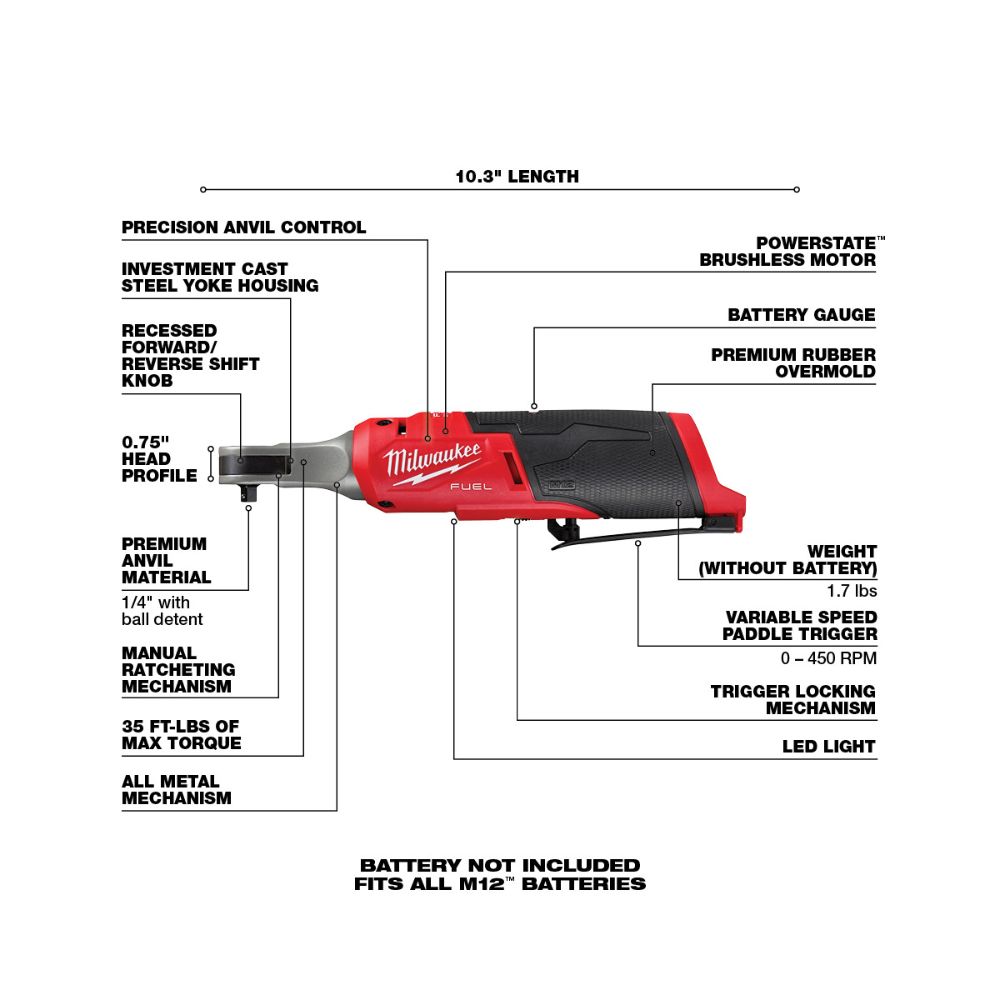 Milwaukee M12 Ratchets Maximize Your Mechanicing Home Fixated