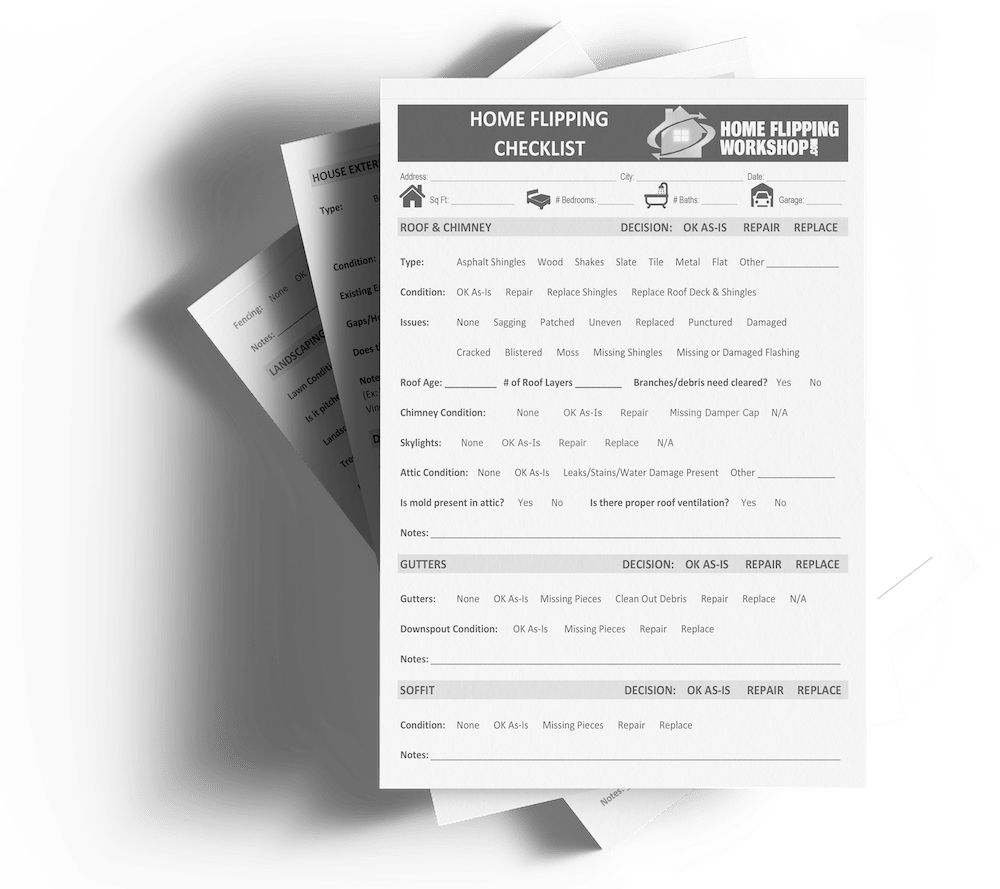 Home Flipping Checklist Tool Home Flipping