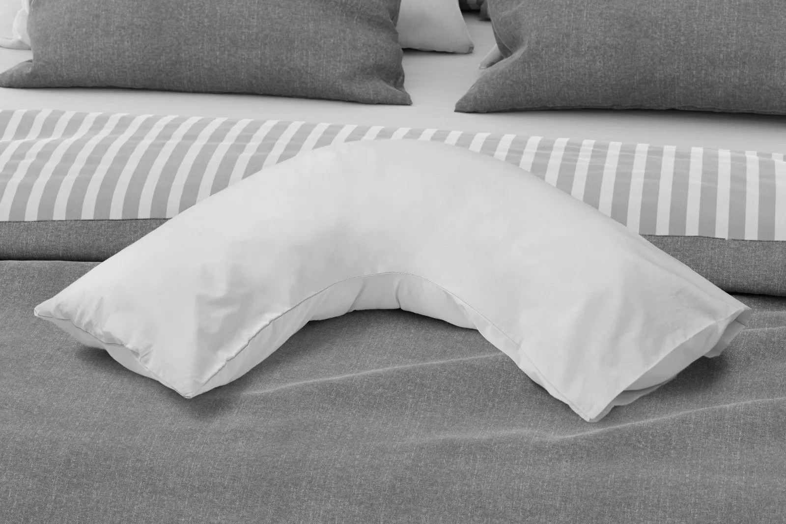 Percale Collection 180 Thread Count Percale V Shaped Pillowcase in