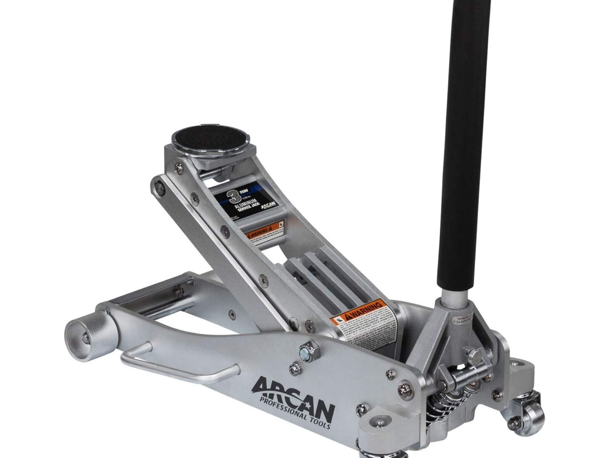 Arcan 3Ton Quick Rise Aluminum Floor Jack with Dual Pump Pistons Home Garage Tools