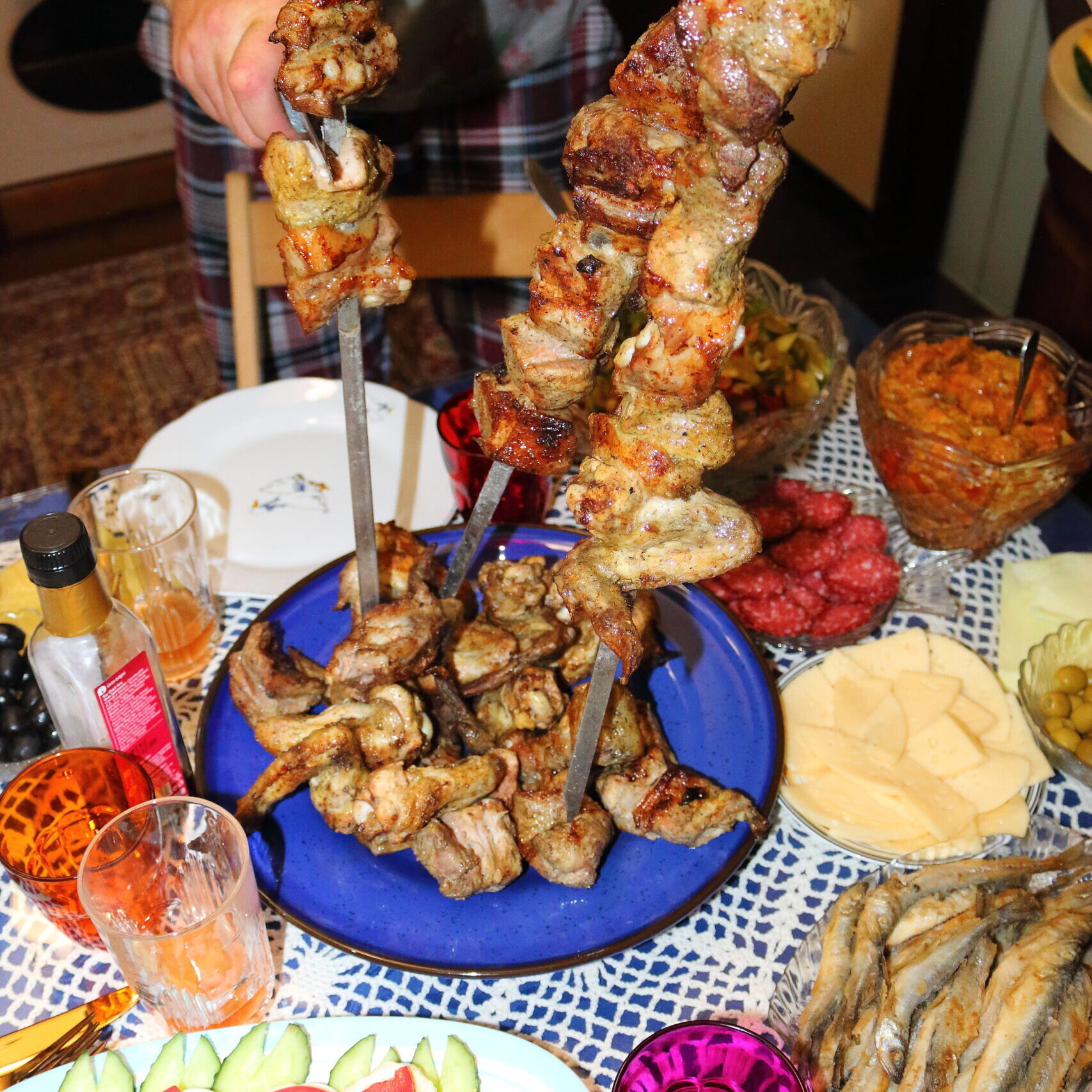 Traditional Bulgarian Food and Wine Home