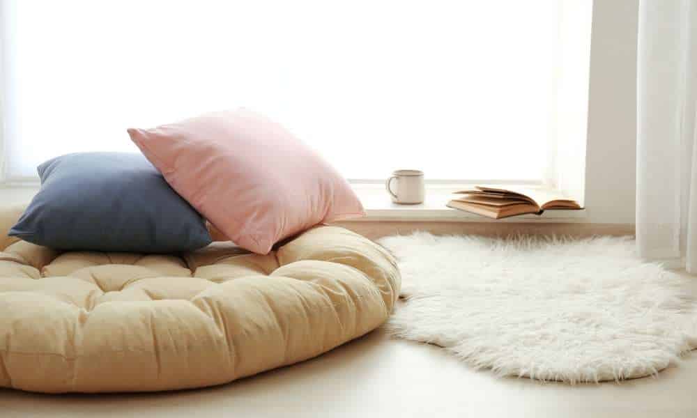 How To Put A Rug Under A Heavy Bed