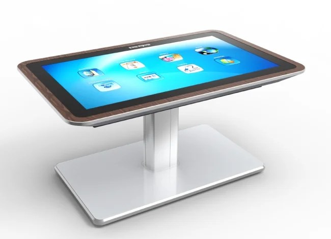 Mesa interactive coffee table is 46inch tablet for your living room
