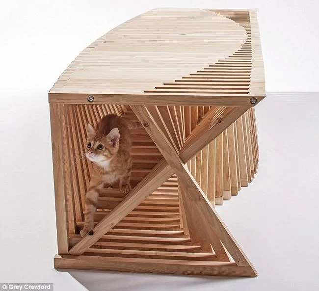 10 cool cat houses that double up as human furniture