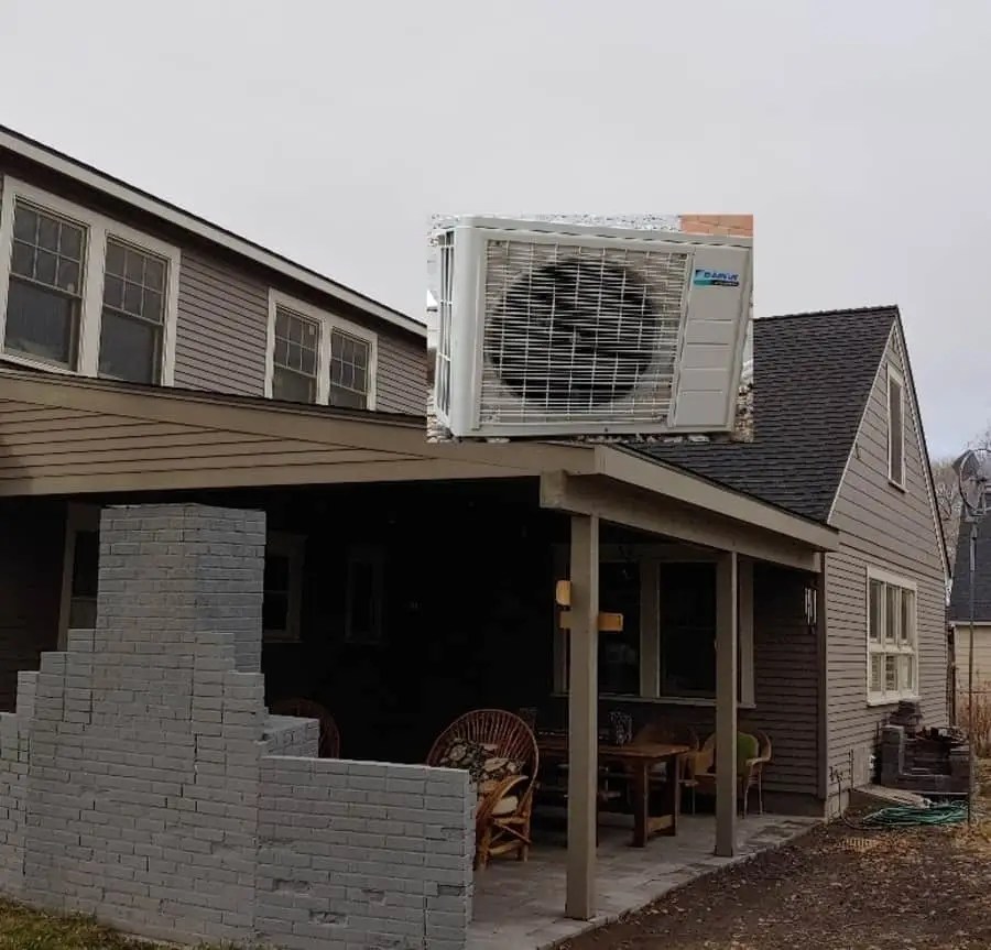 Air Conditioner Condenser On Roof Hvac Aircon Clamps And Brackets No1