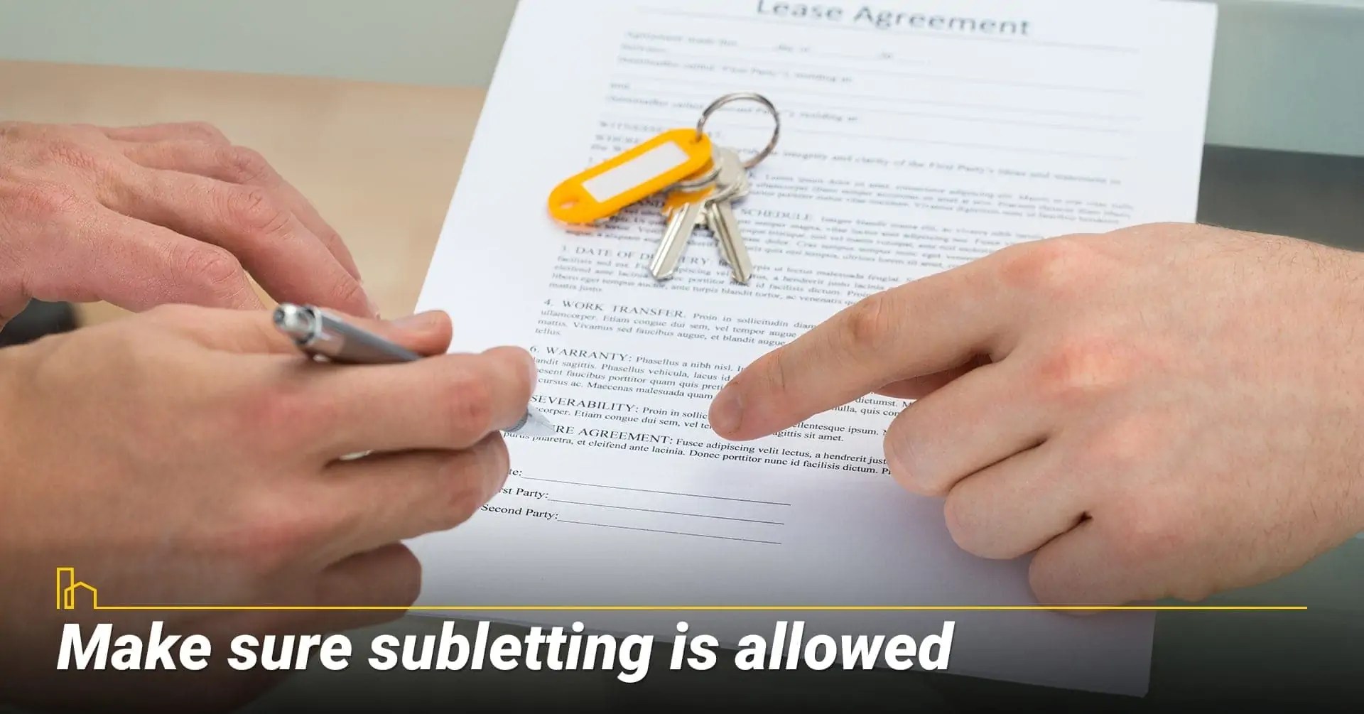 Subletting Apartment What it means and How to do it right