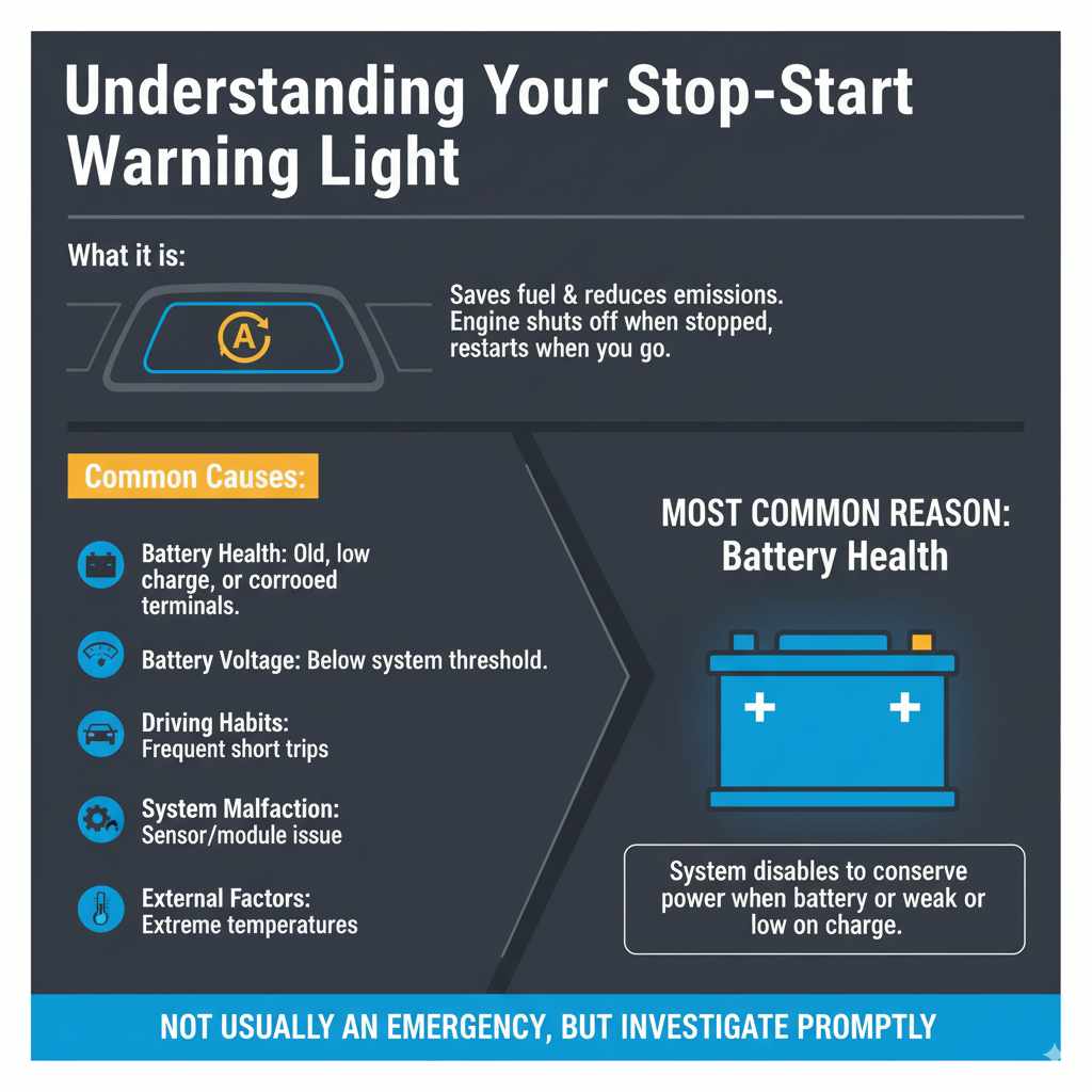 How to Fix Stop Start Warning Light Proven Solution