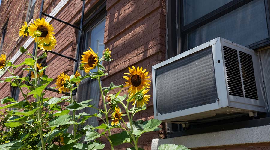 Can Window Air Conditioners be Installed Sideways? Home Inspection