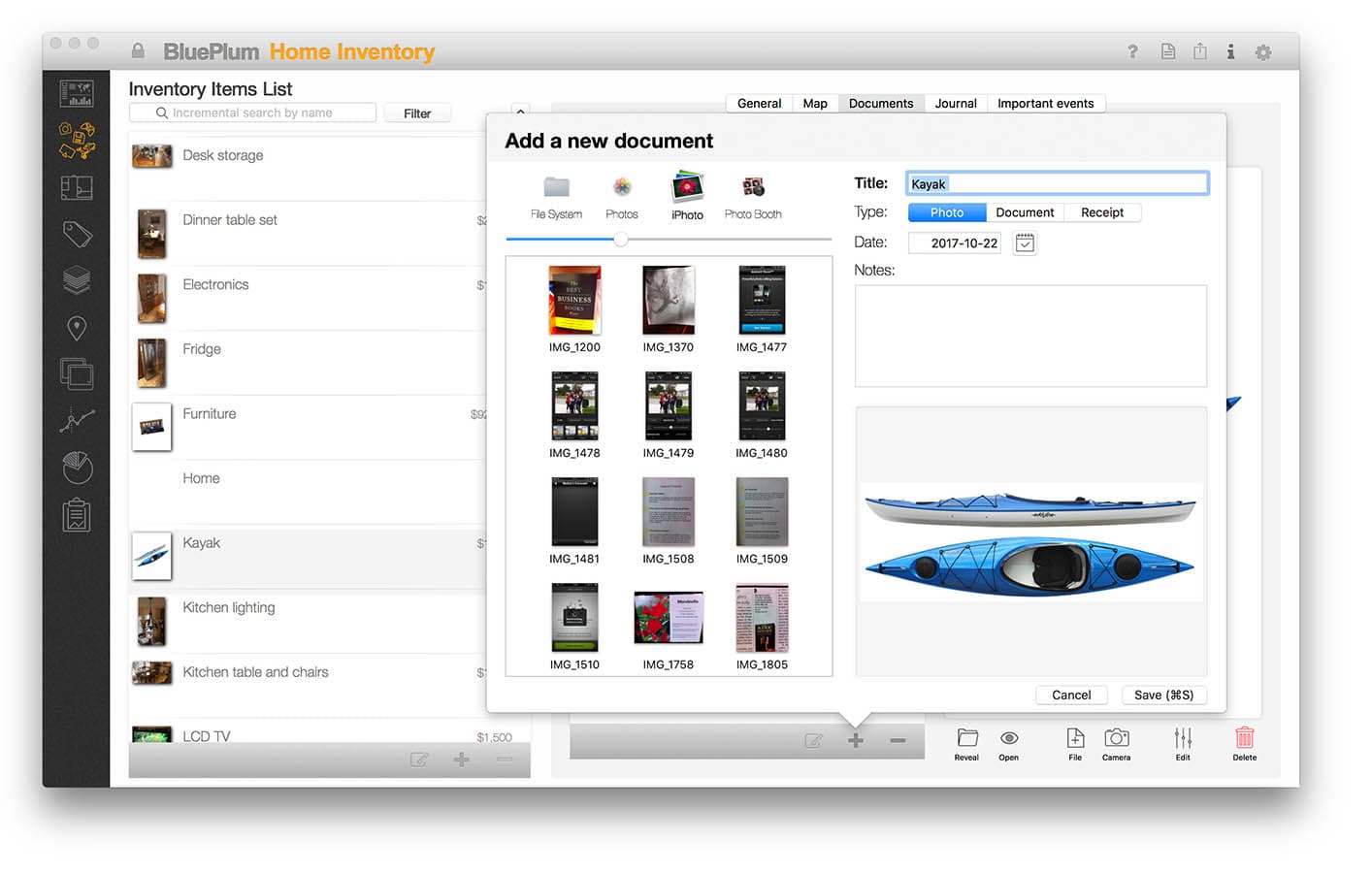 Best Home Inventory app for Mac