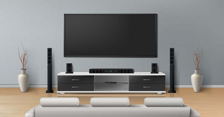 What to Put Under the TV on the Wall? [12 Ideas]