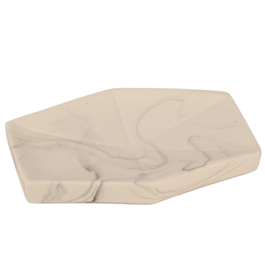 Grey marble 4pc bathroom set Home Land Furnishings