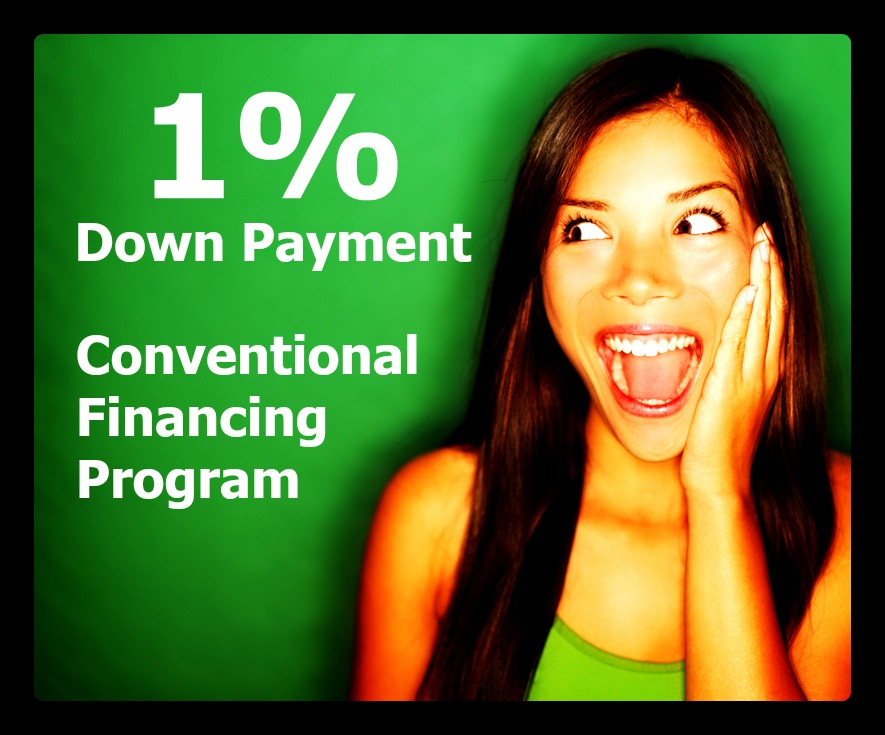 California 1 Down Payment Conventional Mortgage Program California