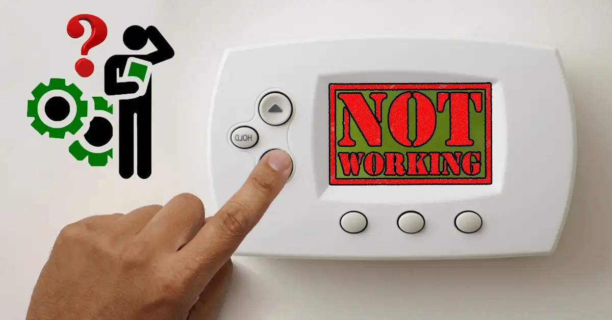 6 Easy Fix Thermostat is Blank and AC Not Working (2024)