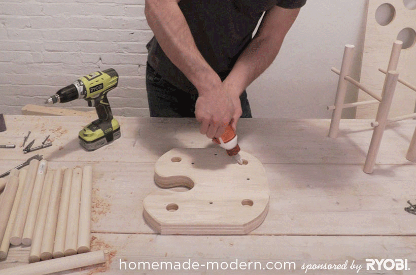 HomeMade Modern EP18 Puzzle Stool