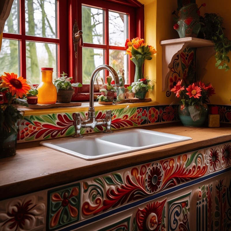 30 Stunning Bohemian Kitchen Sink Inspirations You'll Love Home Made Graceful