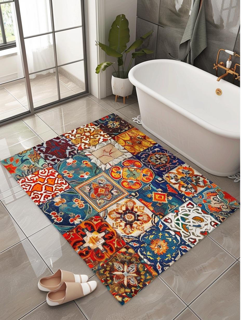 10 Stunning Bathroom Rug Ideas to Inspire You Home Made Graceful