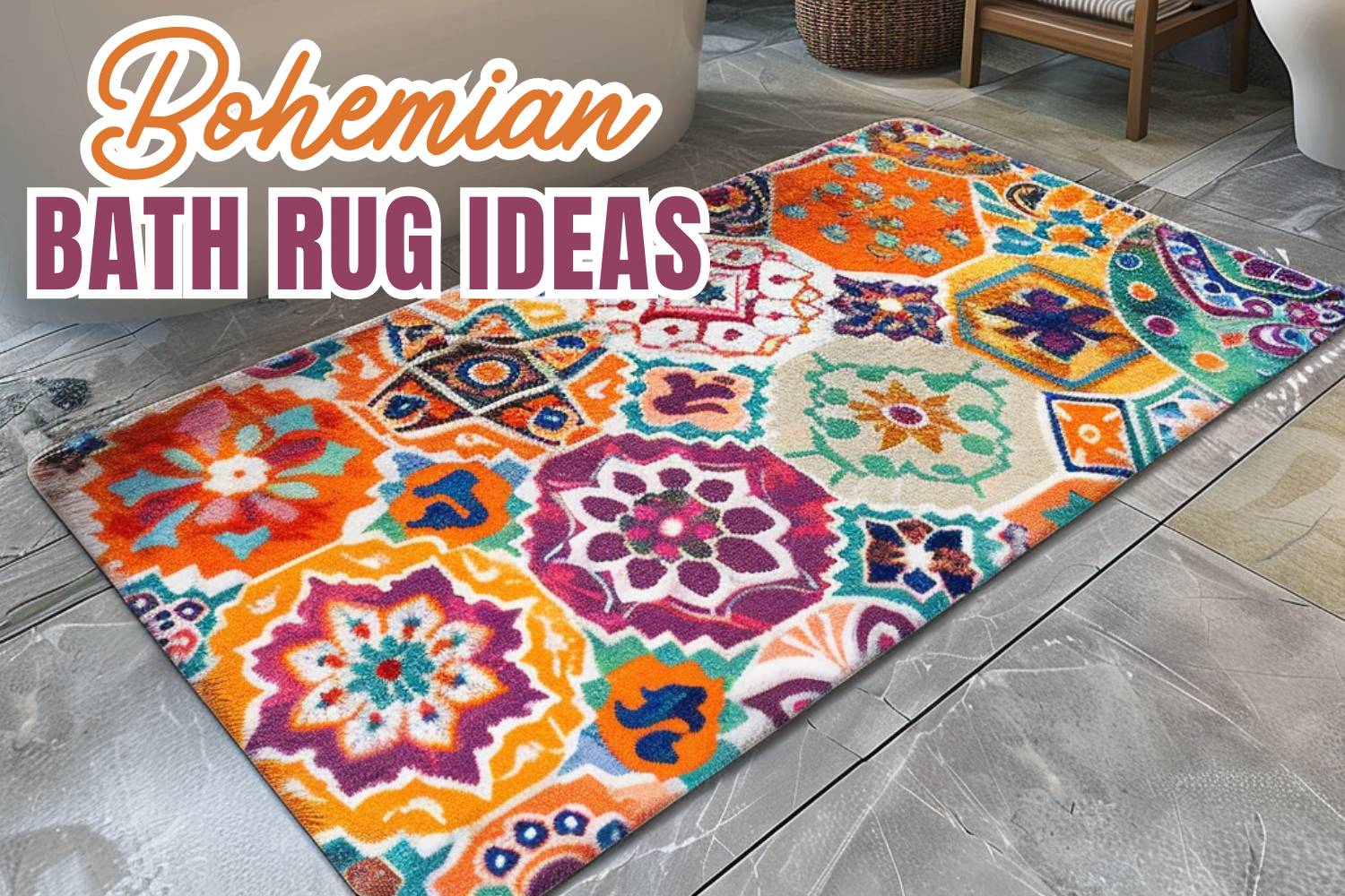 16 Stunning Bathroom Rug Ideas to Inspire You H.M.G