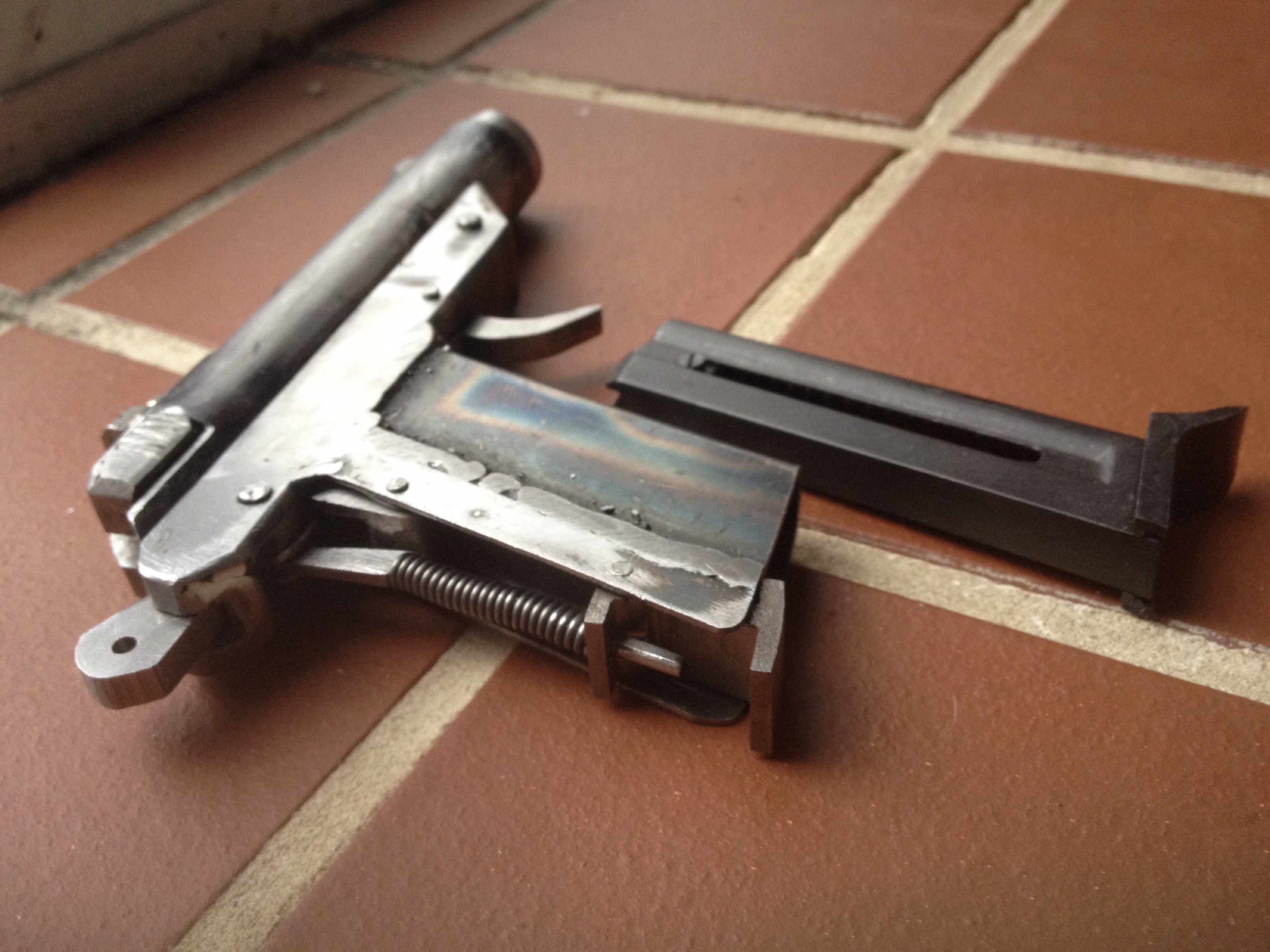 Homemade semi auto pistols part 2 (Russia / Europe) Impro Guns