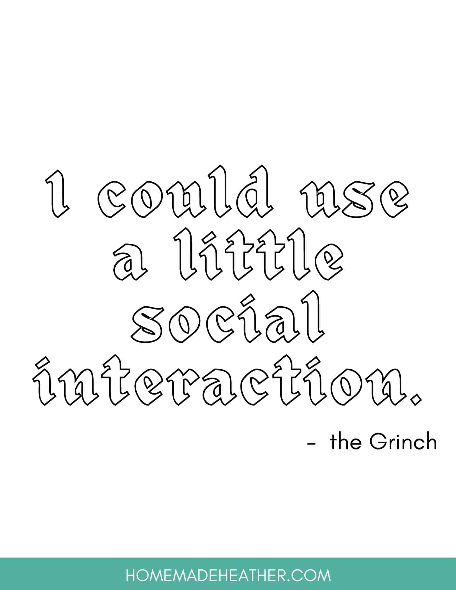 Free Grinch Printable Coloring Pages » Homemade Heather