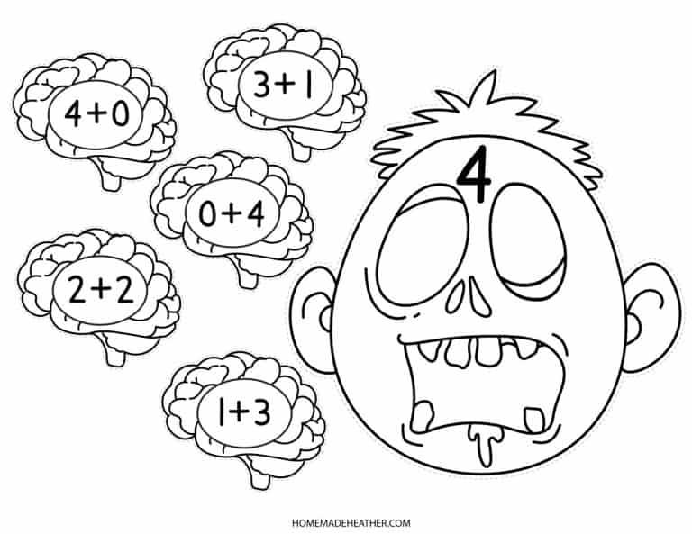 Free Zombie Addition Printables » Homemade Heather