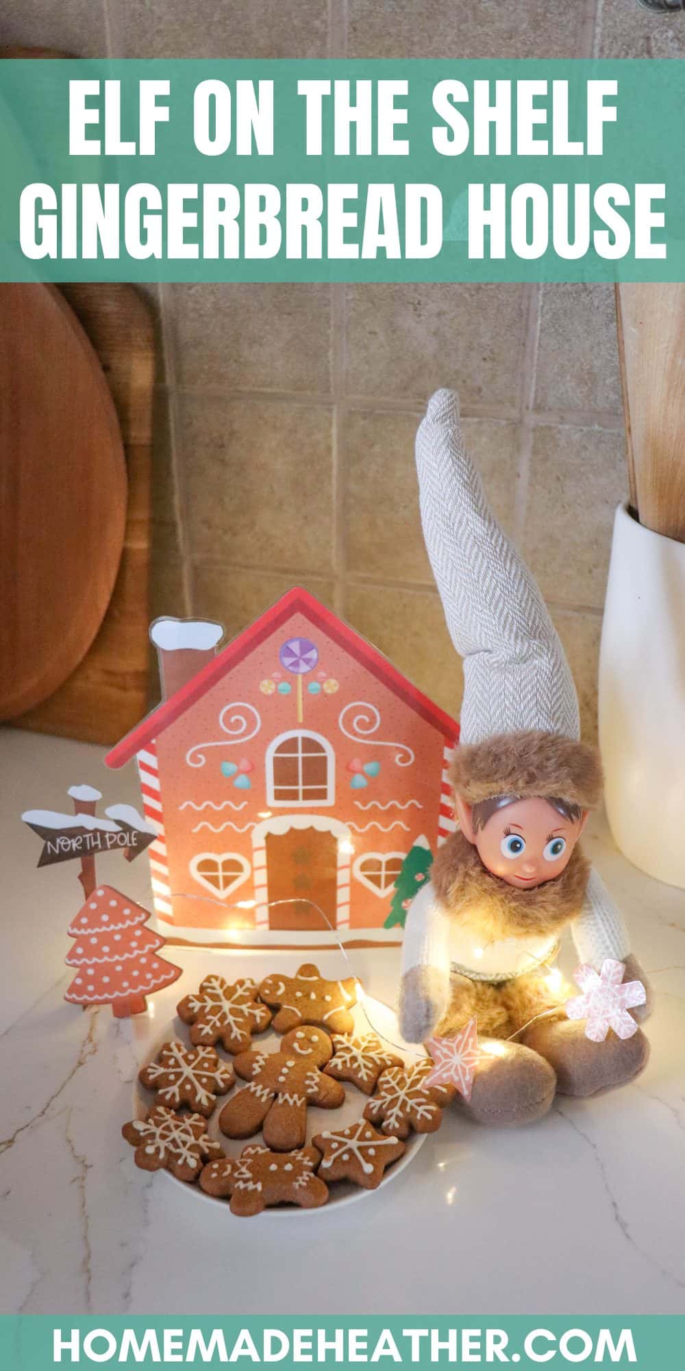 Elf on the Shelf Gingerbread Printables » Homemade Heather