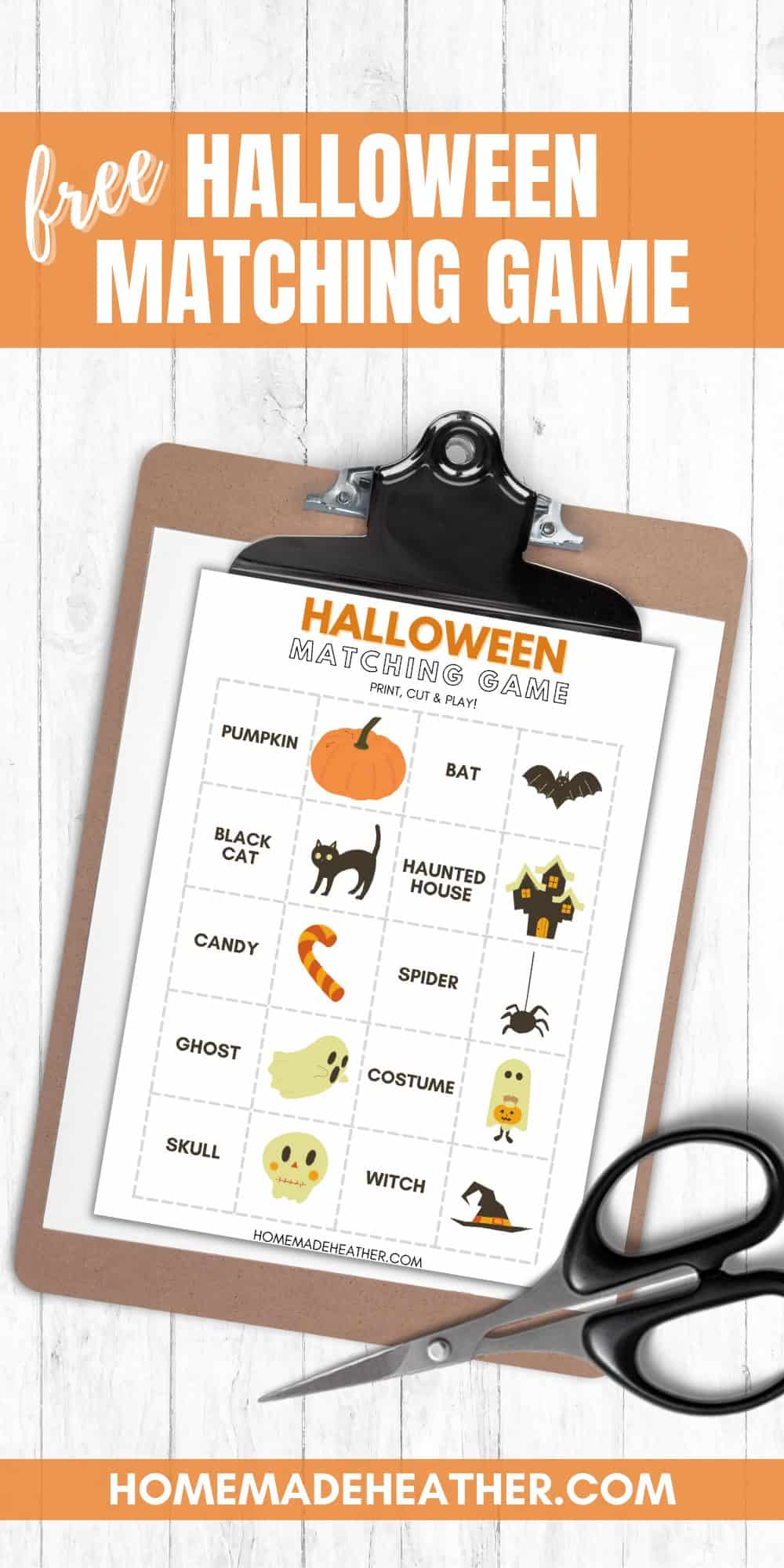 20+ Free Matching Game Printables » Homemade Heather