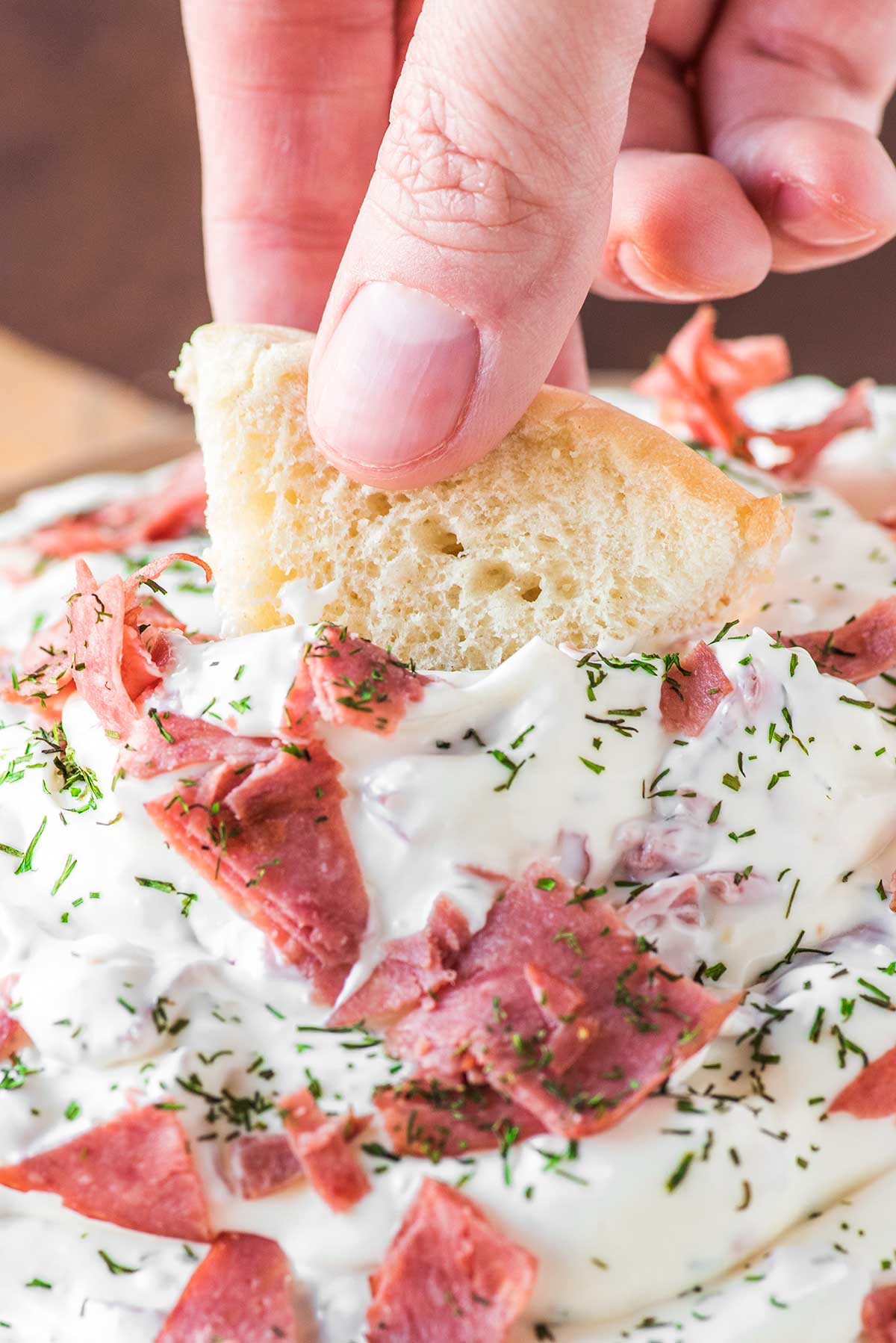 Chipped Beef Dip (Bagel Dip)