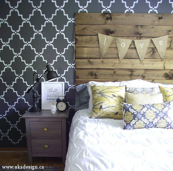 How to Make a Reclaimed Wood Headboard With New Wood For Less Than 50