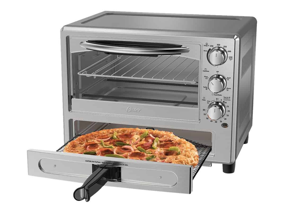 Oster Convection Oven with Pizza Drawer Homemade Pizza Pro
