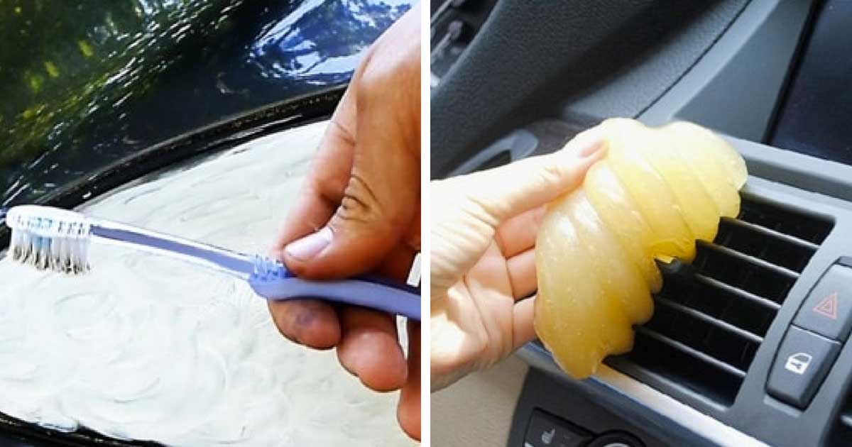 18 Bizarre Yet Effective CarCleaning Hacks