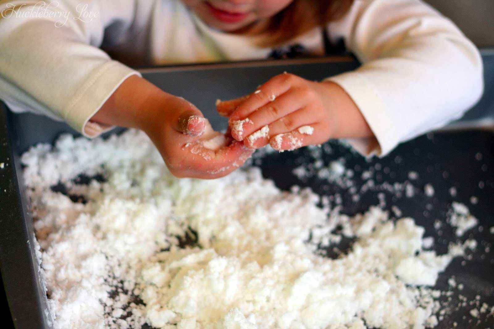 How To Make ‘Play Snow’ For Kids Homemaking 101