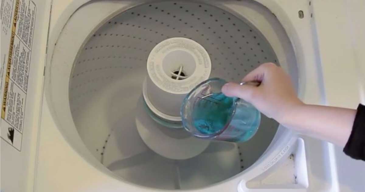 Why We Should All Be Putting Mouthwash In Our Washing Machines