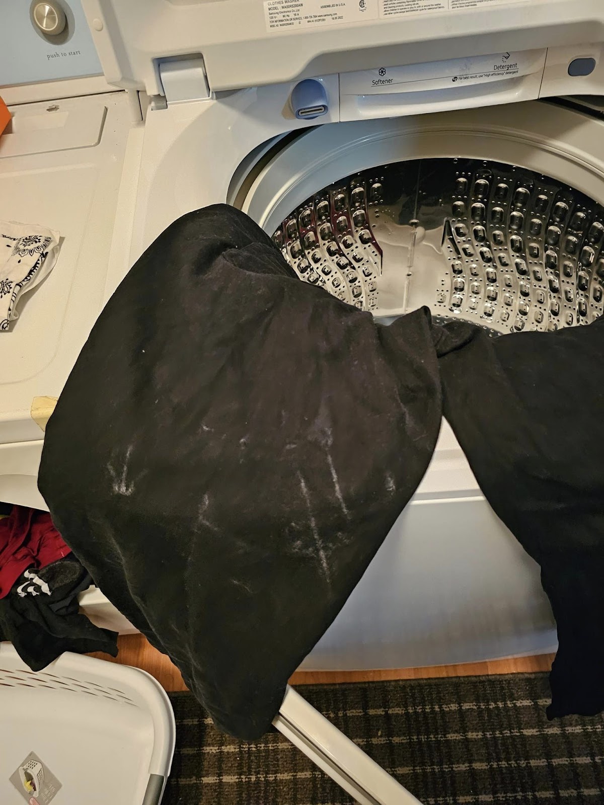 Dealing with White Streaks on Laundry Causes and Fixes