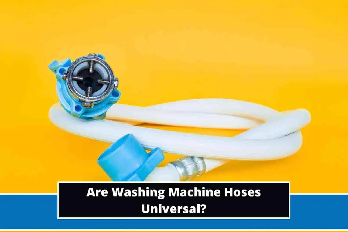 Are Washing Machine Hoses Universal? (Fully Explained)