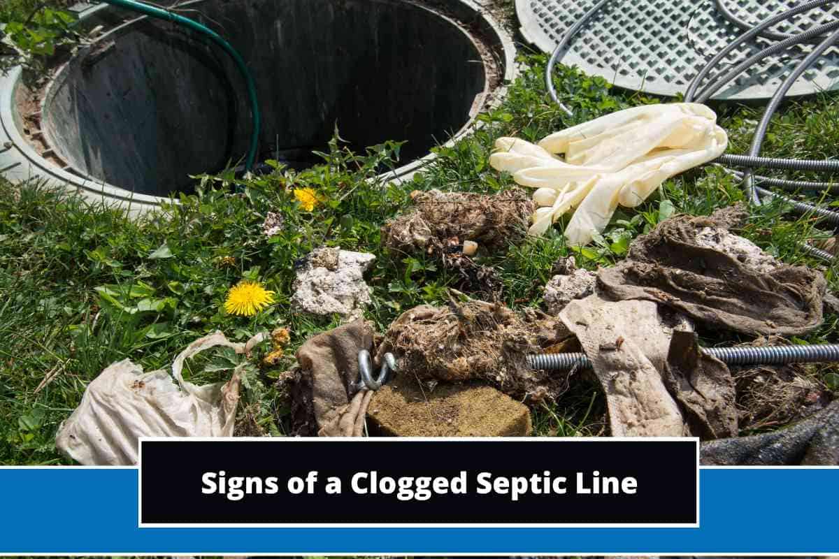 Top 4 Signs of a Clogged Septic Line (Explained)