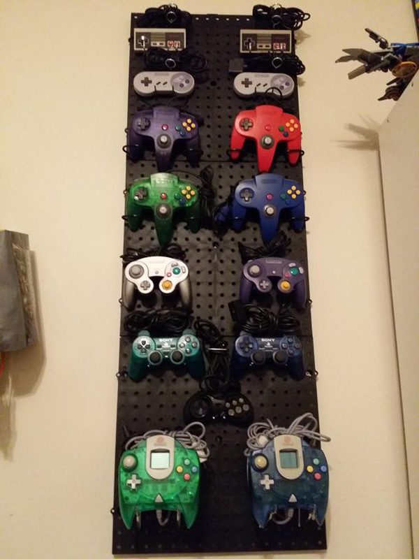 15 Cool Ways To Video Game Controller Storage HomeMydesign 15 Cool Ways To Video Game Controller Storage HomeMydesign